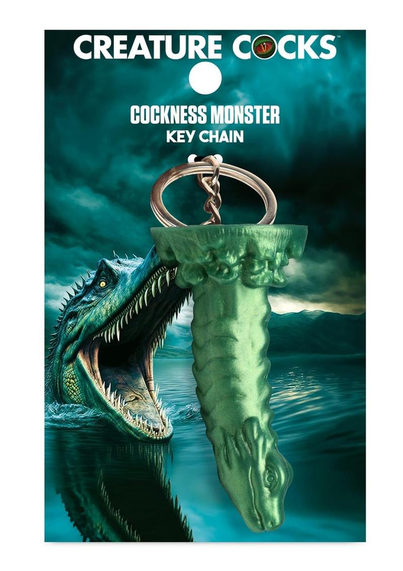 Creature Cocks Cockness Monster Keychain