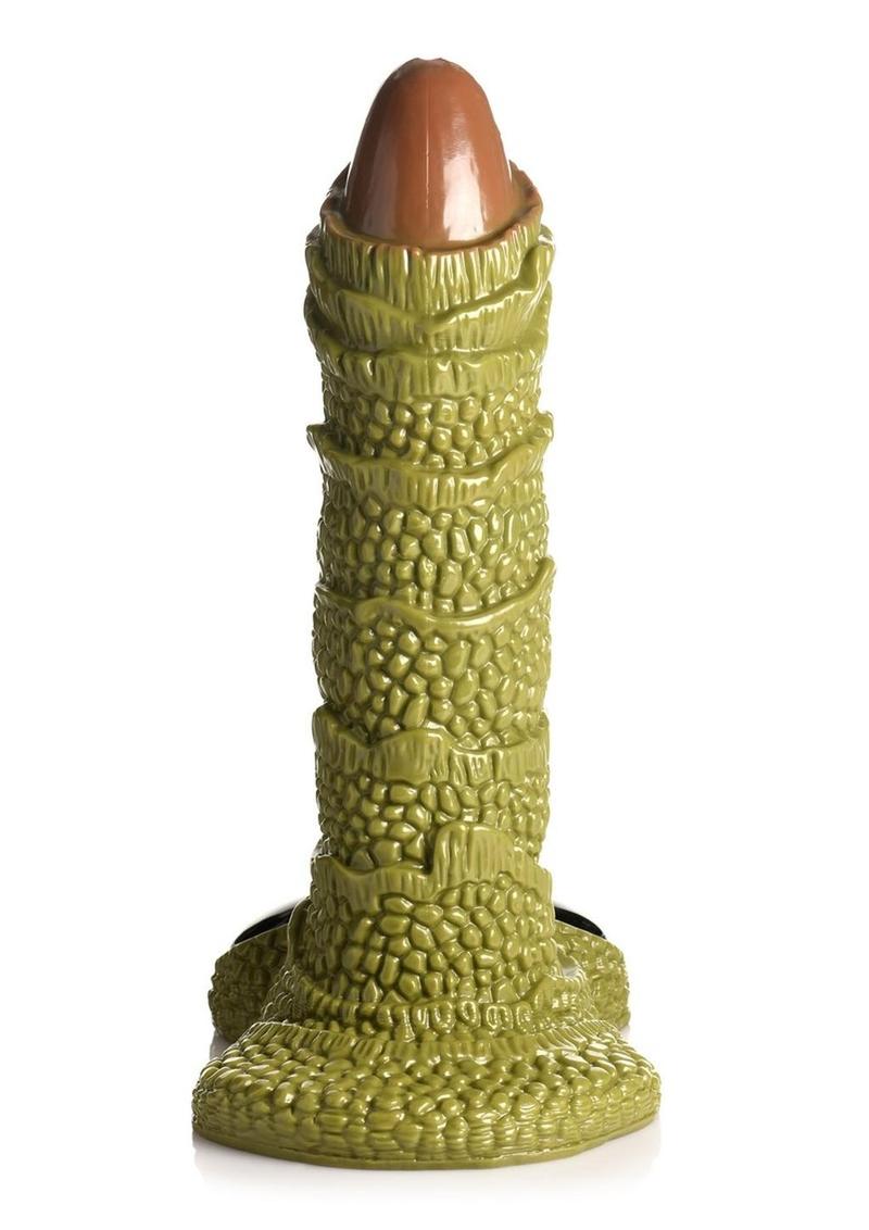 Creature Cocks Giant Swamp Monster Scaly Silicone Dildo