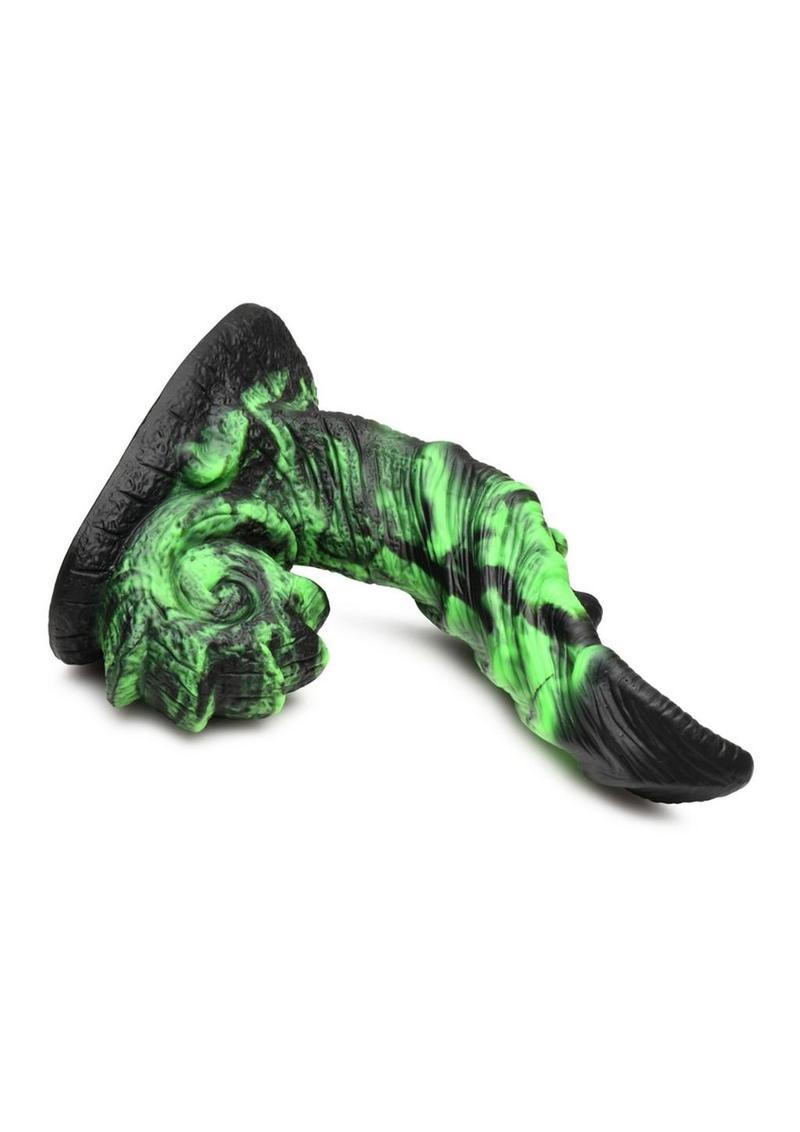 Creature Cocks Glowzilla Glow In The Dark Silicone Dildo