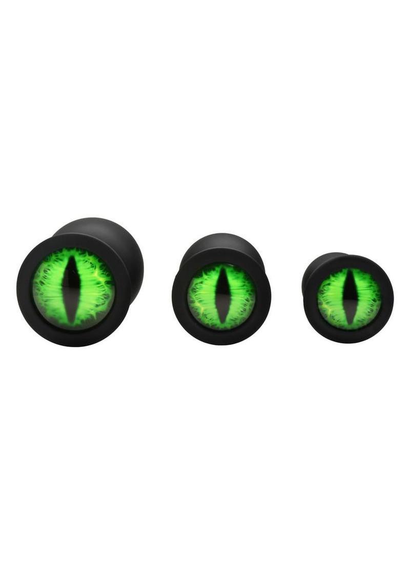 Creature Cocks Green Eye Silicone Butt Plug