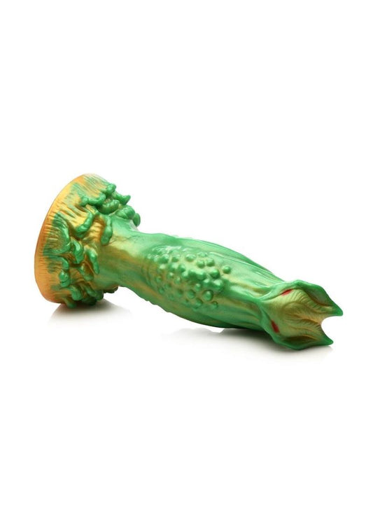 Creature Cocks Nebula Alien Silicone Dildo - Gold/Green/Red