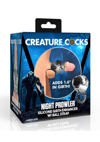 Creature Cocks Night Prowler Silicone Penis Sleeve and Ball Stretcher