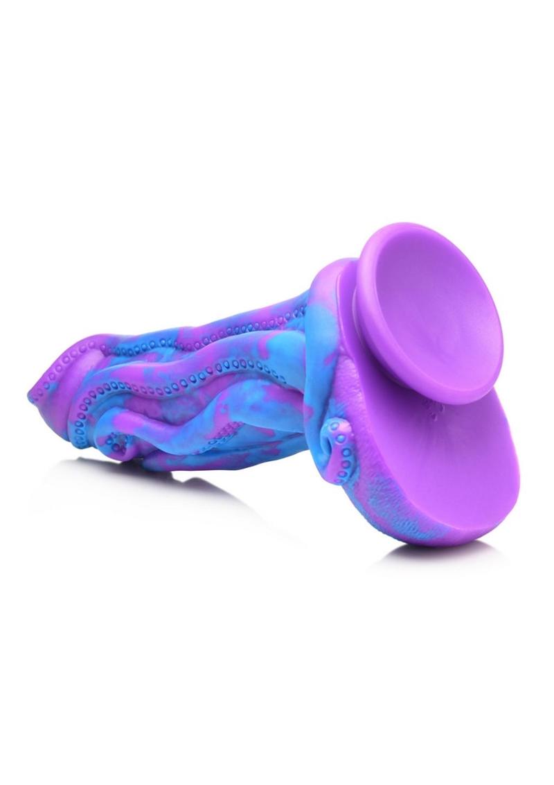 Creature Cocks Octophallus Silicone Dildo - Blue/Purple