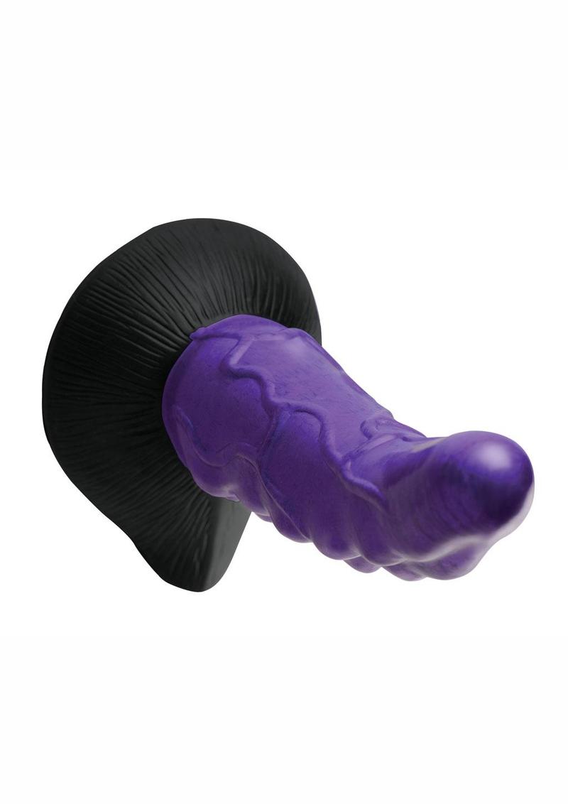 Creature Cocks Orion Invader Veiny Space Alien Silicone Dildo - Purple - 7.25in