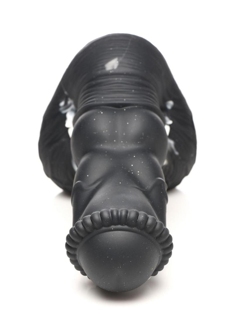 Creature Cocks Venom Silicone Dildo - Black/White