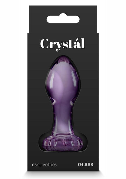 Crystal Premium Glass Flower Probe - Purple