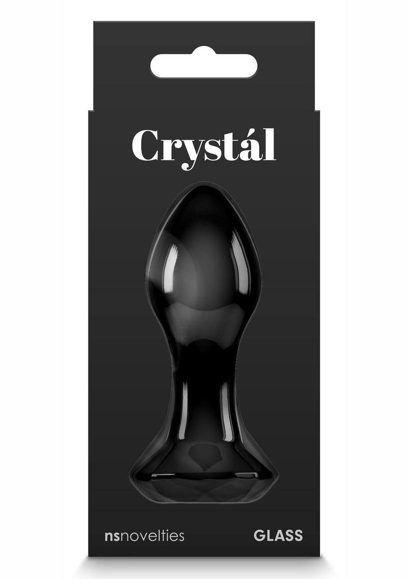 Crystal Premium Glass Gem Probe - Black