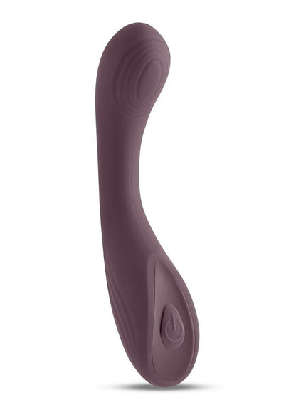 Desire Collection Pure Rechargeable Silicone Vibrator - Purple