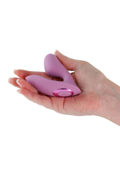 Desire Demure Rechargeable Silicone Wearable Dual Motor Vibrator with Clitoral Stimulator