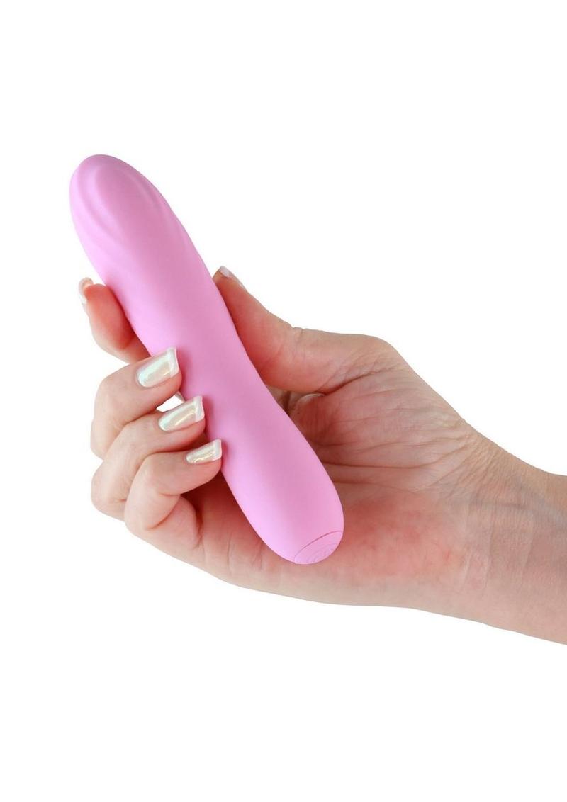 Desire Destiny Rechargeable Silicone Vibrator - Pink