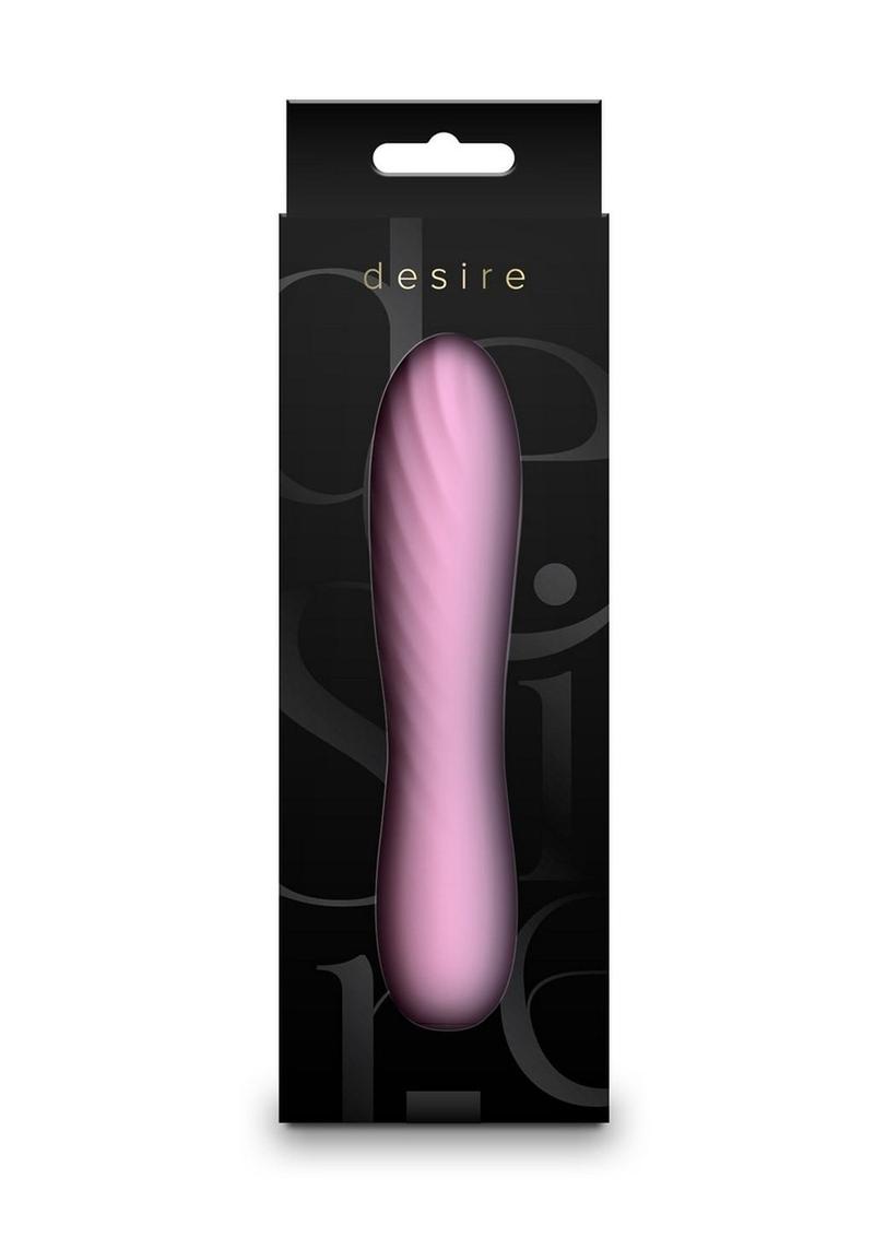 Desire Destiny Rechargeable Silicone Vibrator - Pink