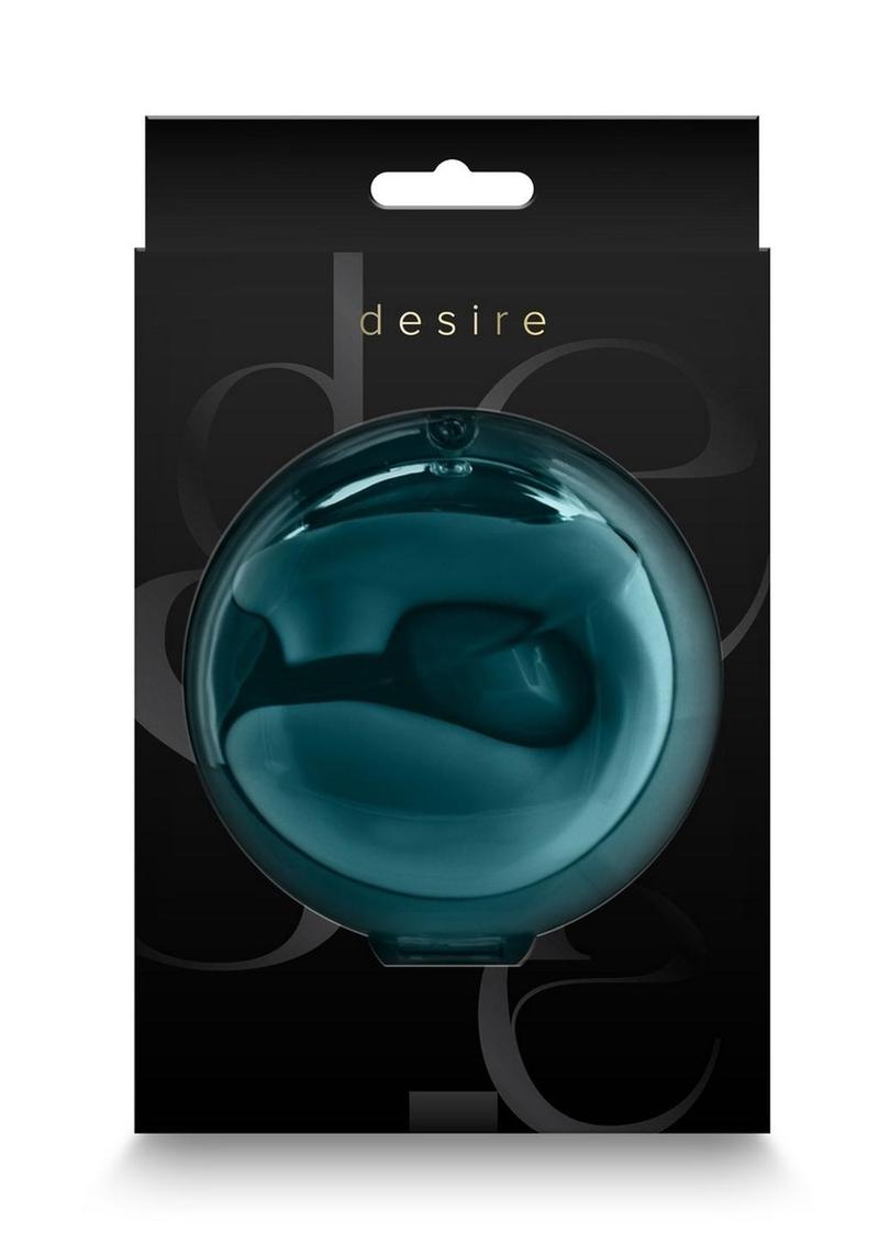 Desire Euphoria Dual End Vibrator with Air Pulse Clitoral Stimulation - Green