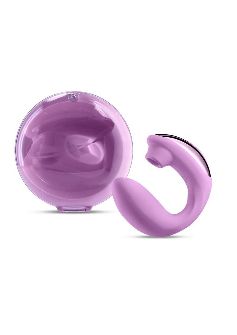 Desire Euphoria Dual End Vibrator with Air Pulse Clitoral Stimulation