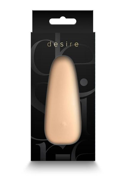 Desire Kama Rechargeable Silicone Vibrator - Blue