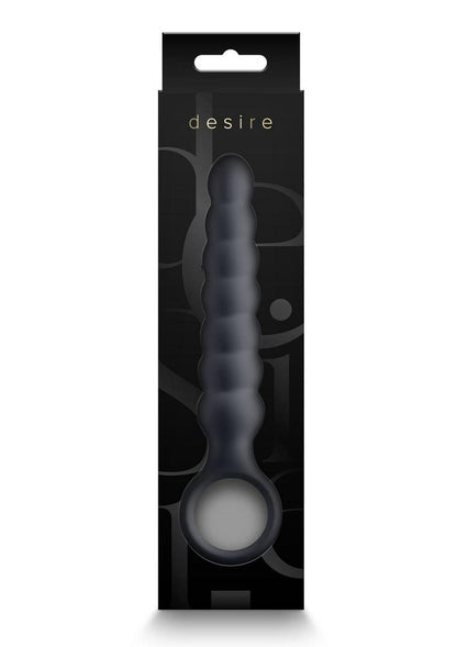 Desire Lucent Rechargeable Silicone Flexible Wand - Black