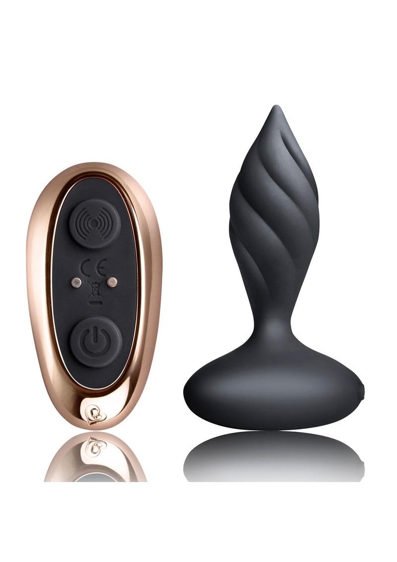 Desire Rechargeable Silicone Anal Plug with Remote Control