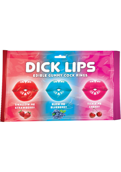 Dick Lips Edible Gummy Cock Rings