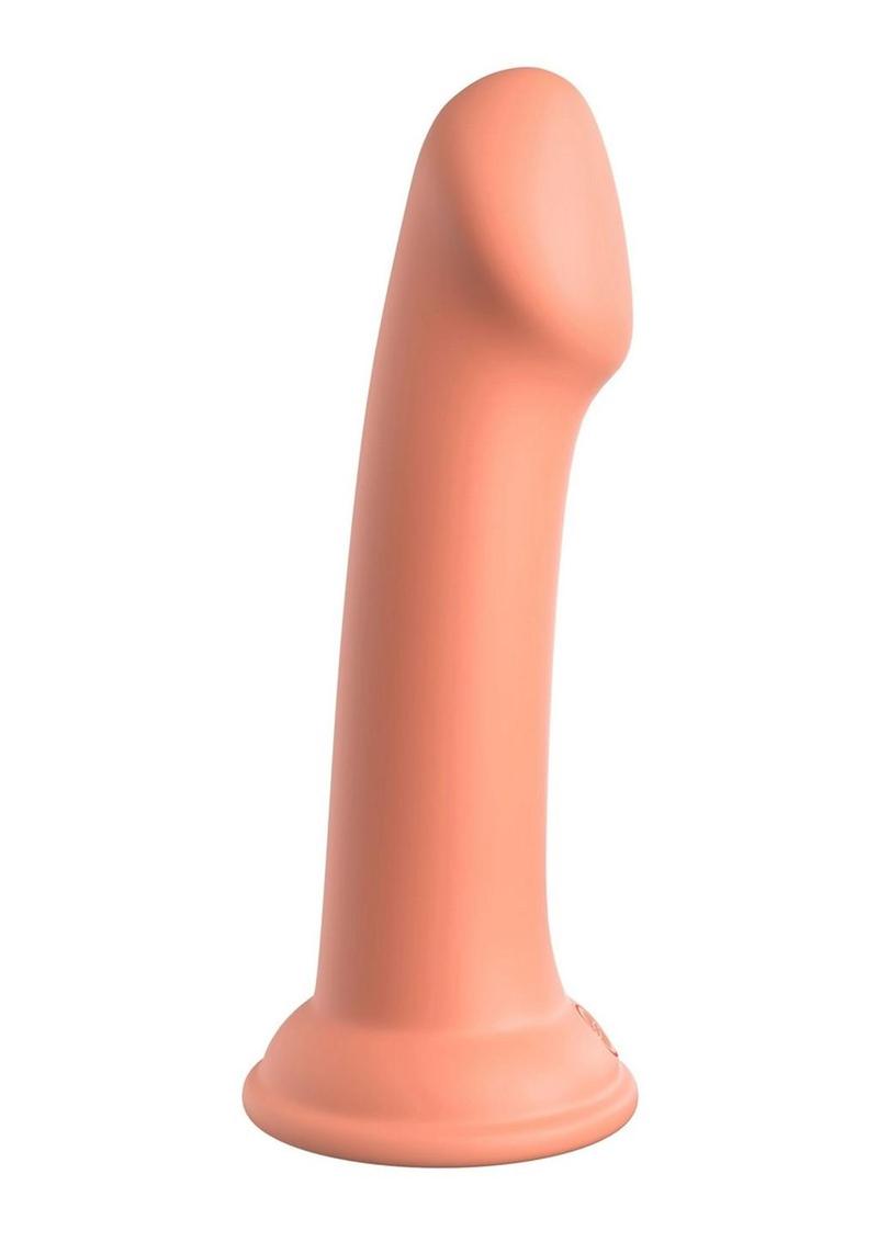 Dillio Platinum Big Hero Silicone Dildo - Orange - 6in