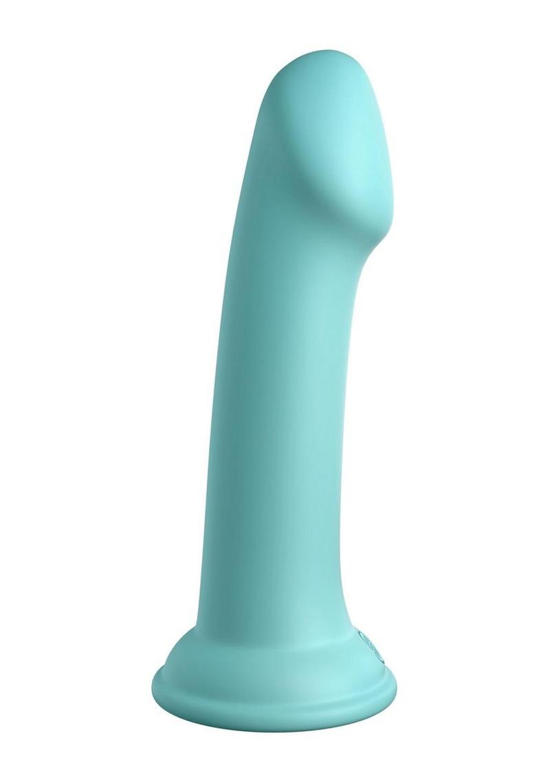 Dillio Platinum Big Hero Silicone Dildo - Teal - 6in