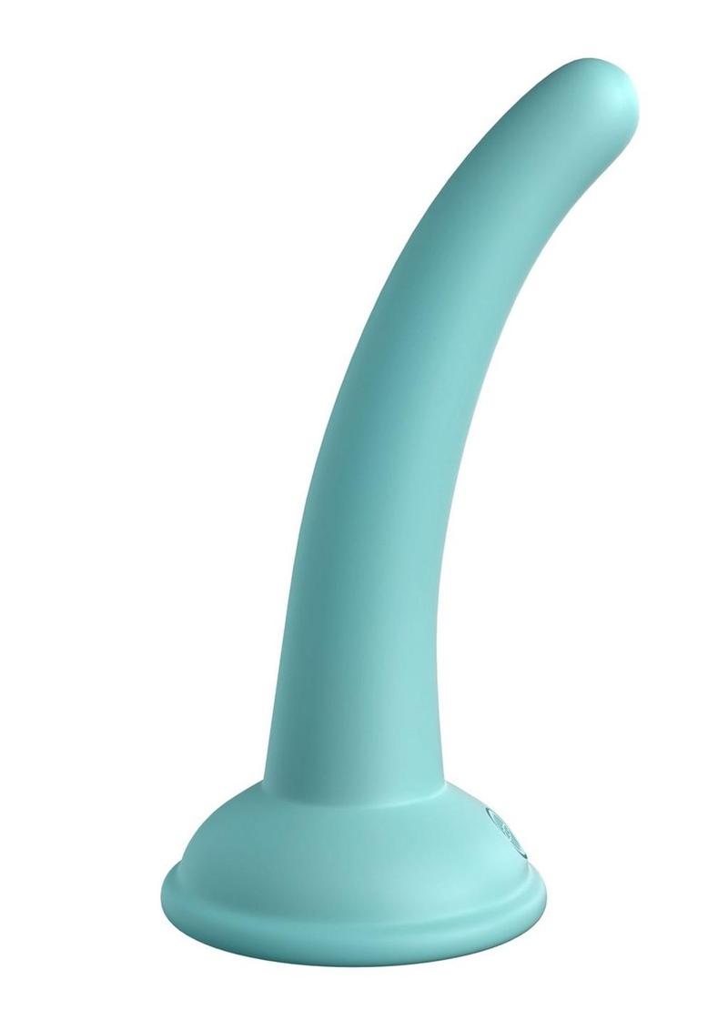 Dillio Platinum Curious Five Silicone Dildo - Teal - 5in