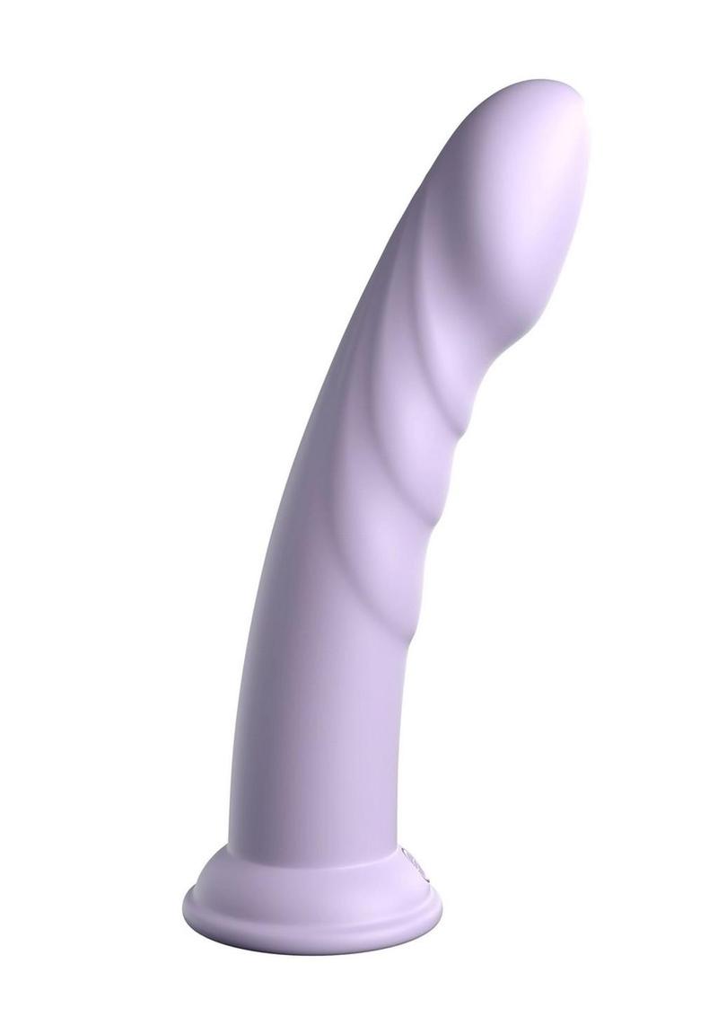 Dillio Platinum Super Eight Silicone Dildo - Lavender/Purple - 8in