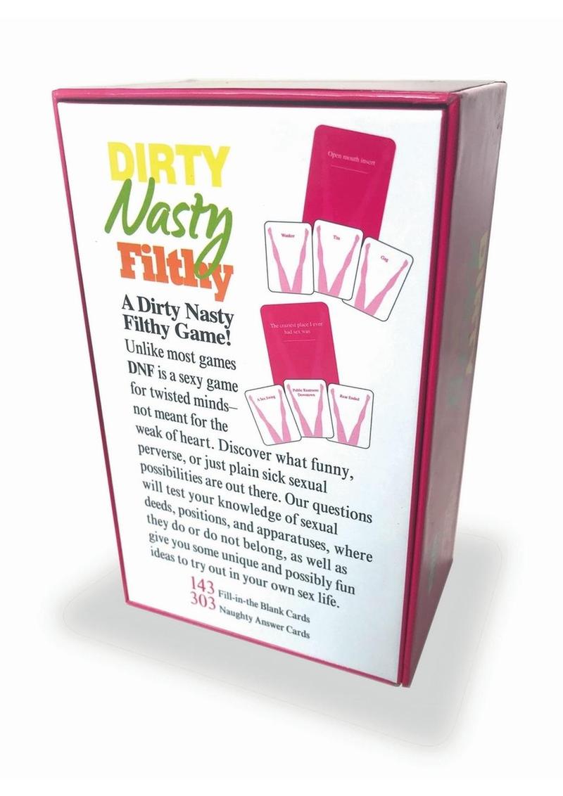 Dirty Nasty Filthy Card Game