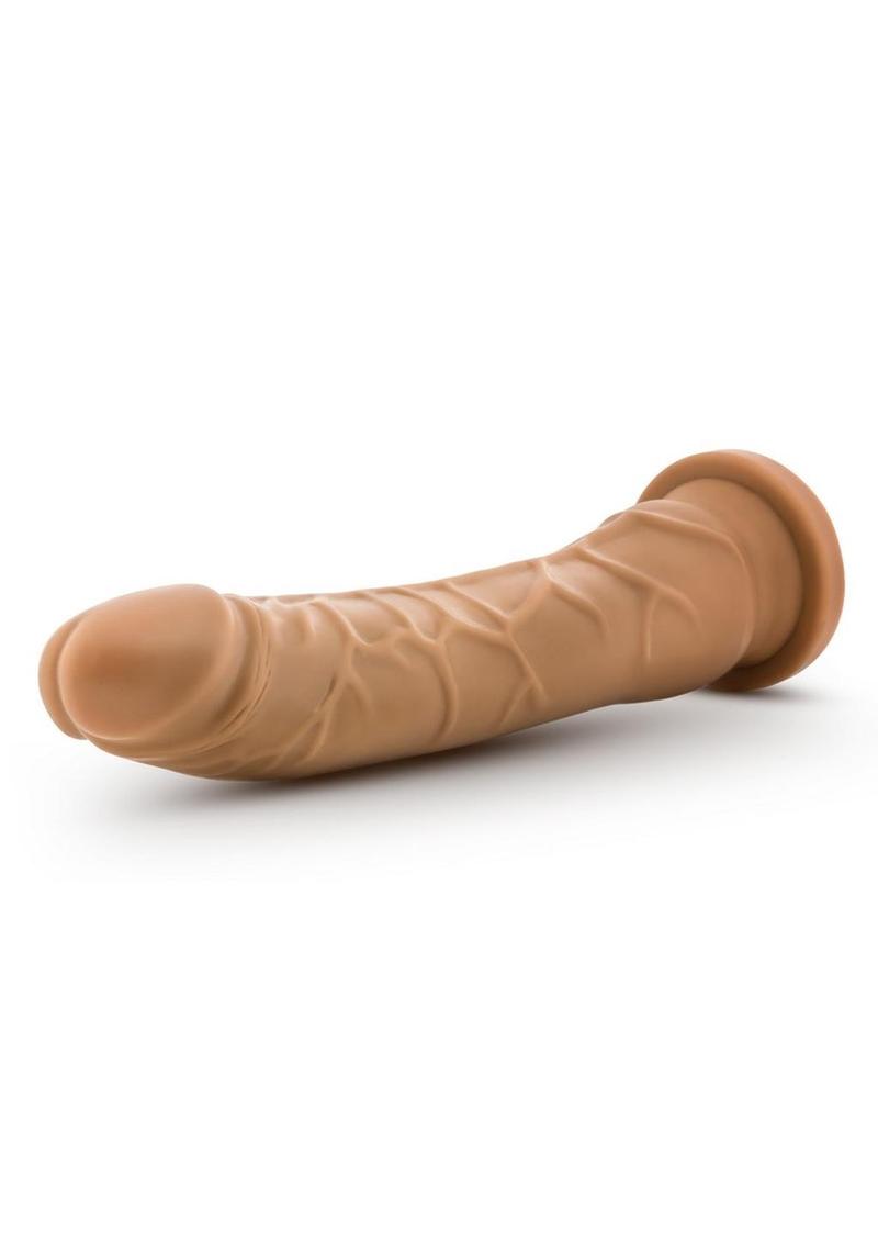 Dr. Skin Dr. Noah Silicone Dildo with Suction Cup - Caramel/Mocha - 8in