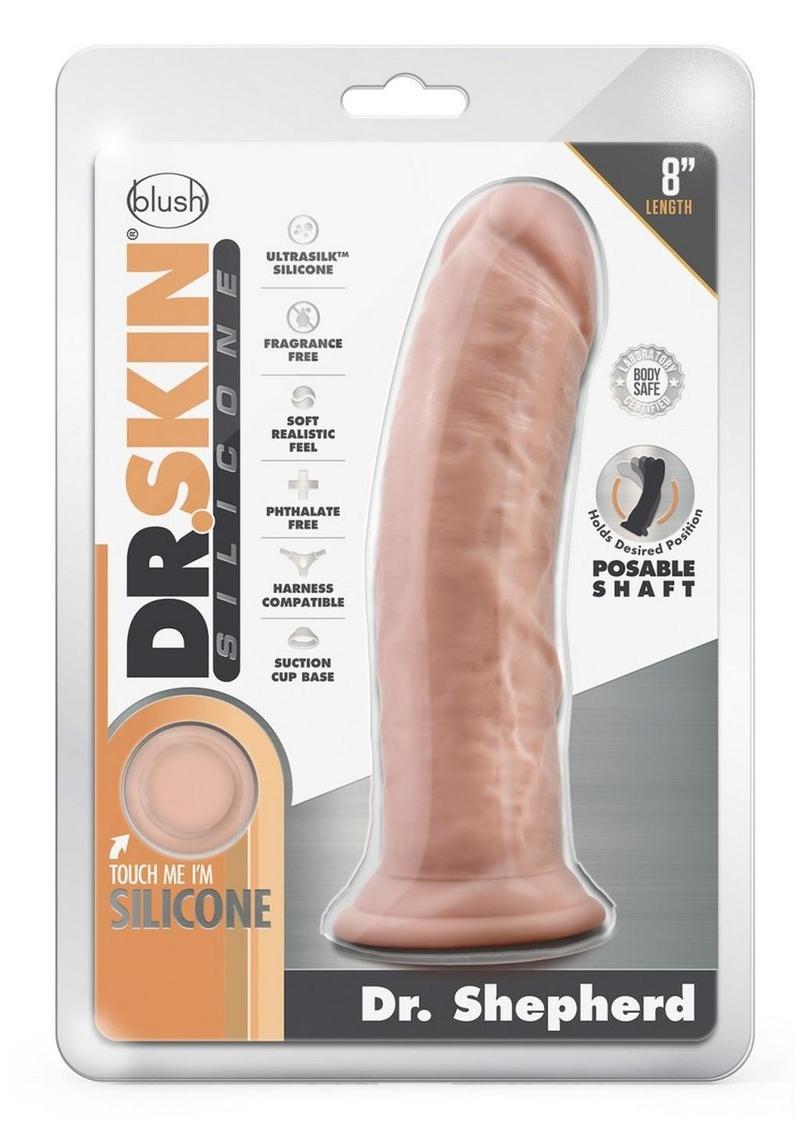 Dr. Skin Silicone Dr. Shepherd Dildo with Suction Cup