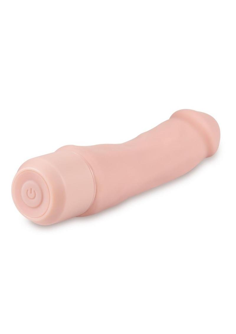 Dr. Skin Silicone Dr. Steve Vibrating Dildo - Vanilla - 7in