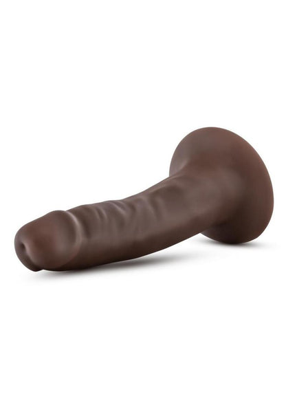 Dr. Skin Plus Posable Dildo - Chocolate - 5in