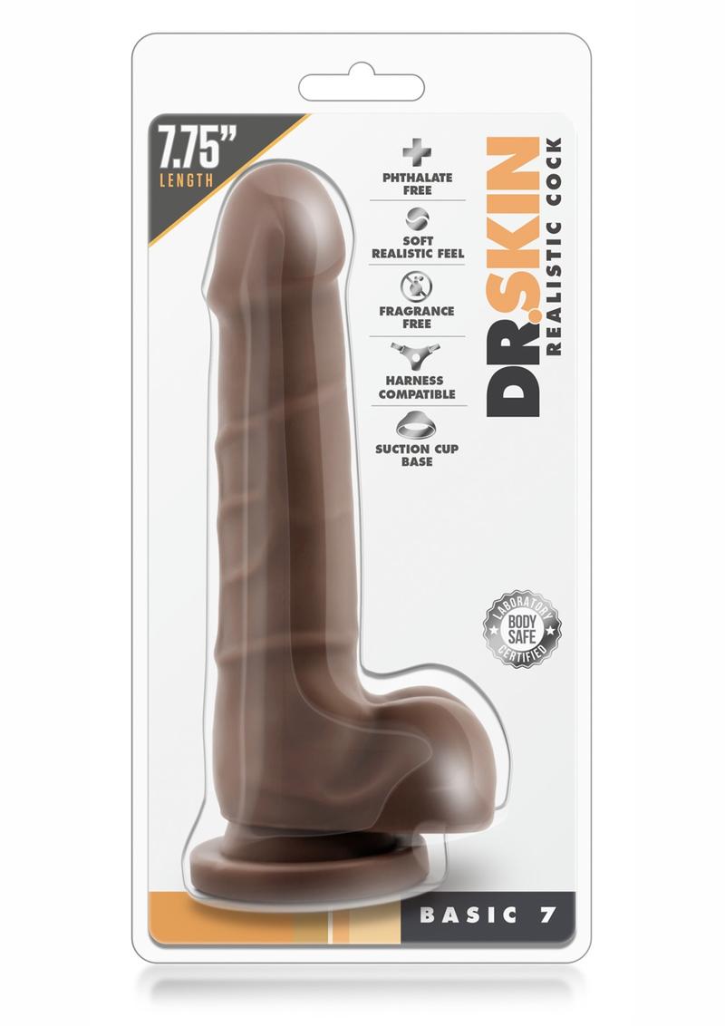 Dr. Skin Basic 7 Dildo with Balls