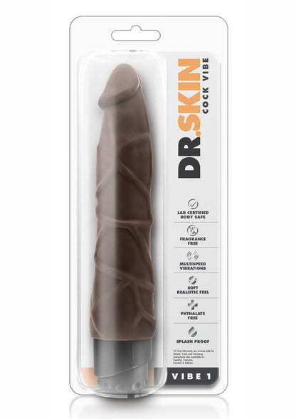 Dr. Skin Cock Vibe 1 Vibrating Dildo