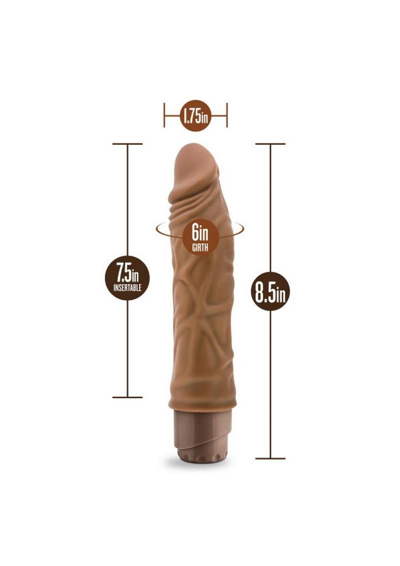 Dr. Skin Cock Vibe 10 Vibrating Dildo