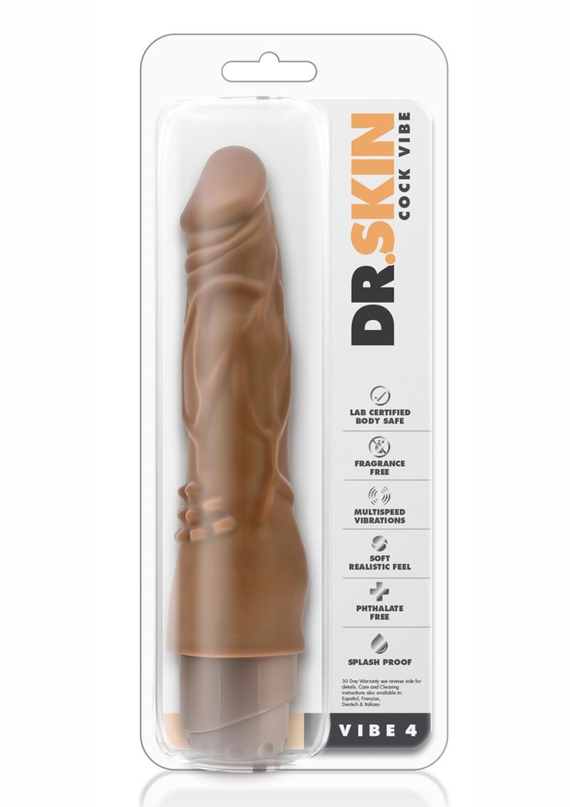 Dr. Skin Cock Vibe 4 Vibrating Dildo