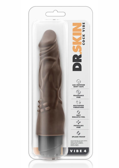 Dr. Skin Cock Vibe 4 Vibrating Dildo