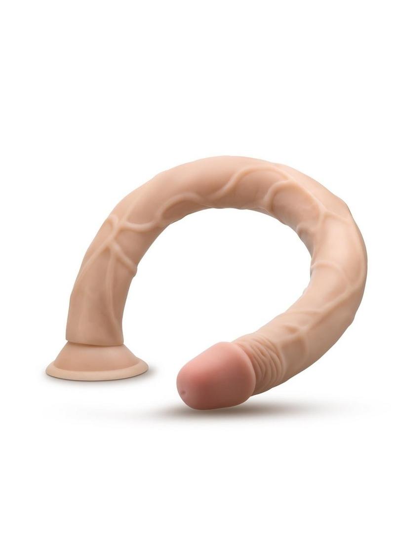 Dr. Skin Dildo with Suction Cup - Vanilla - 19in