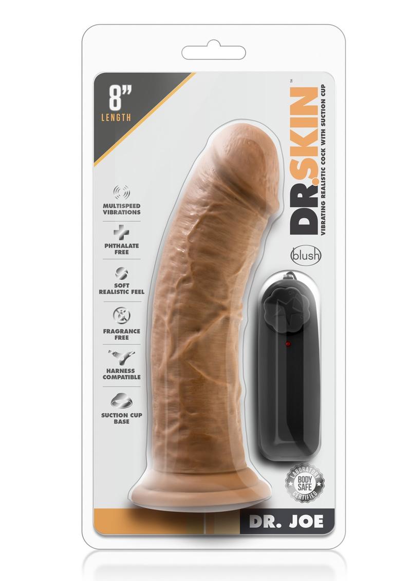 Dr. Skin Dr. Joe Vibrating Dildo with Remote Control