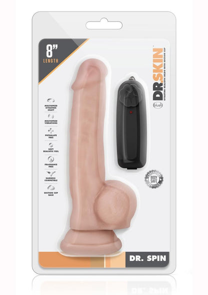 Dr. Skin Dr. Spin Gyrating Dildo with Suction Cup