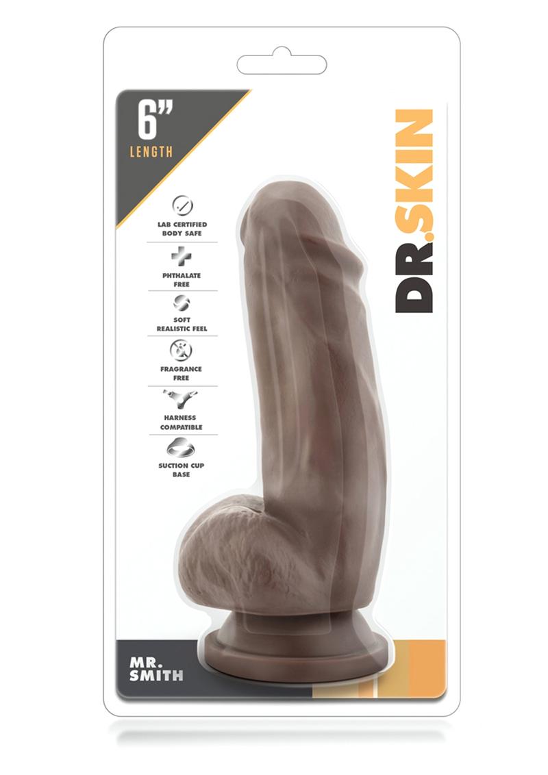 Dr. Skin Mr. Smith Dildo with Balls and Suction Cup