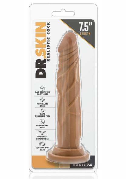 Dr. Skin Realistic Cock Basic 7.5 Dildo