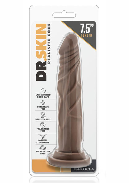 Dr. Skin Realistic Cock Basic 7.5 Dildo