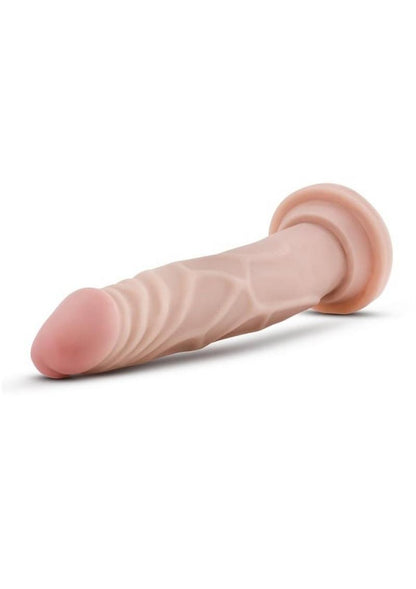 Dr. Skin Realistic Cock Basic 7.5 Dildo - Flesh/Vanilla - 7.5in