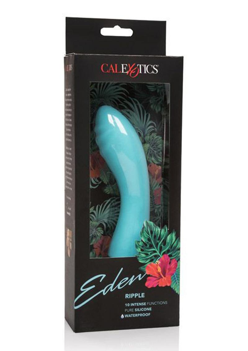 Eden Ripple Silicone Textured G-Spot Vibrator Waterproof