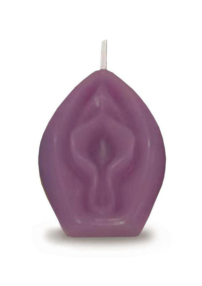 Eden's Candle Vanilla Scented Vagina - Eggplant Purple/Purple