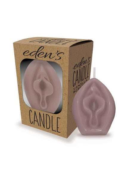 Eden's Candle Vanilla Scented Vagina - Taupe - Nude