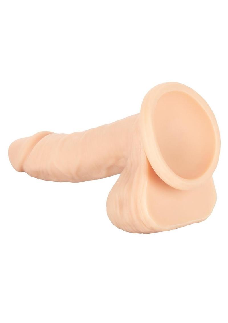 Emperor Ballsy Lifelike Dildo with Balls - Ivory/Vanilla - 6in