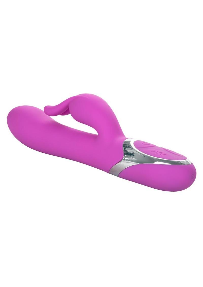 Enchanted Bunny Silicone USB Rechargeable Rabbit Waterproof - Purple