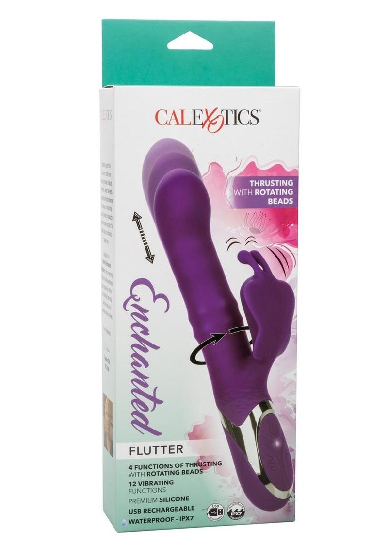 Enchanted Flutter Rechargeable Silicone Dual Action Vibrator