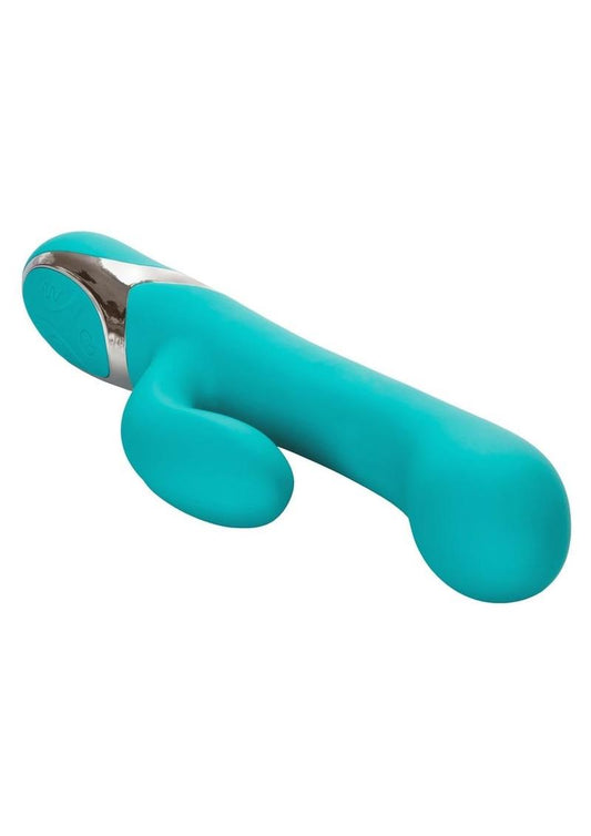 Enchanted Lover Silicone Rechargeable Rabbit Vibrator - Blue