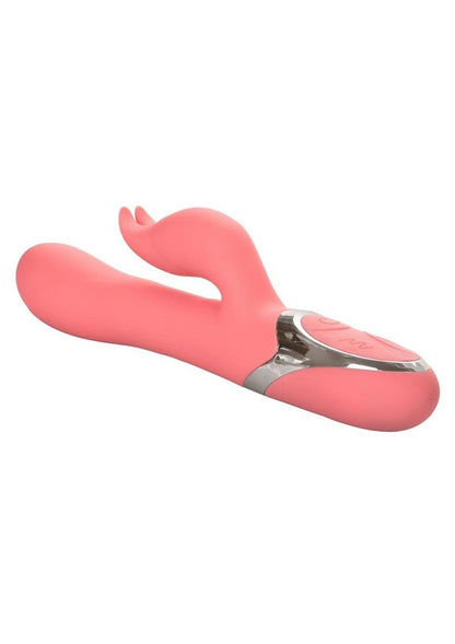 Enchanted Tickler Silicone Rechargeable Rabbit Vibrator - Pink